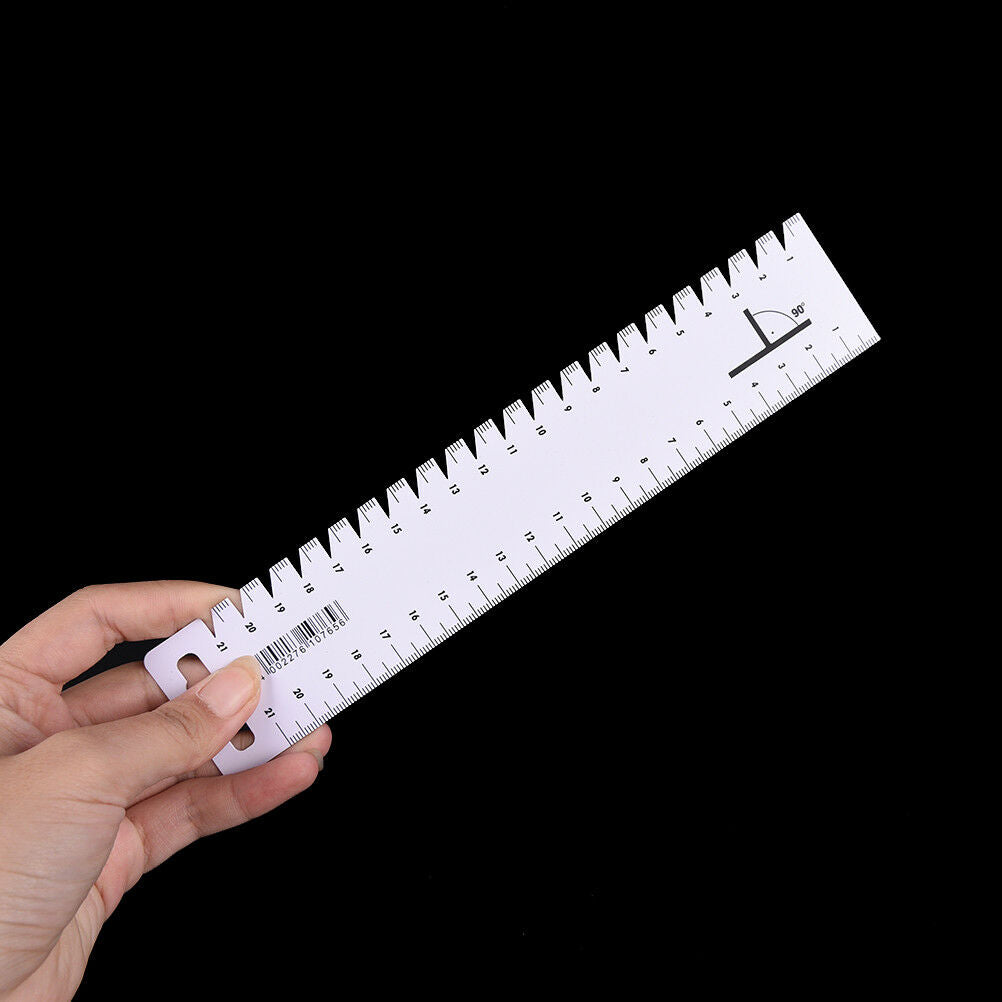 1pc 21cm Ultrathin sewing patchwork ruler quilting tool DIY sewing access.l8
