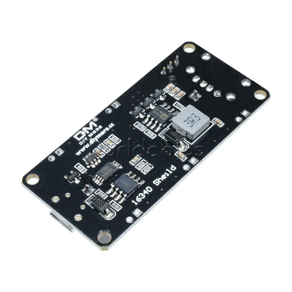 3.3/5V Micro USB 16340 lithium Battery Shield Mobile Power Charging Module