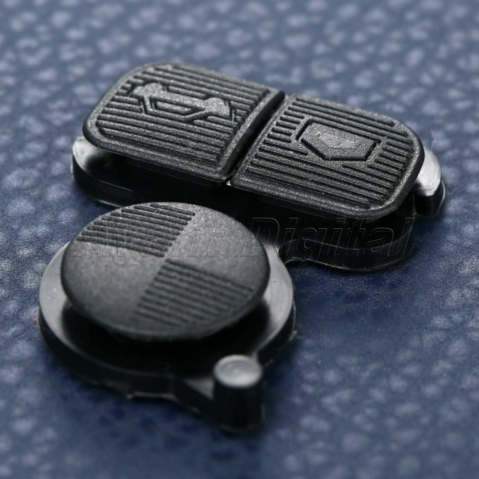 3 BTN Replacement Remote Key Fob Shell Case Cover for E38 E39 E36 Z3 Black