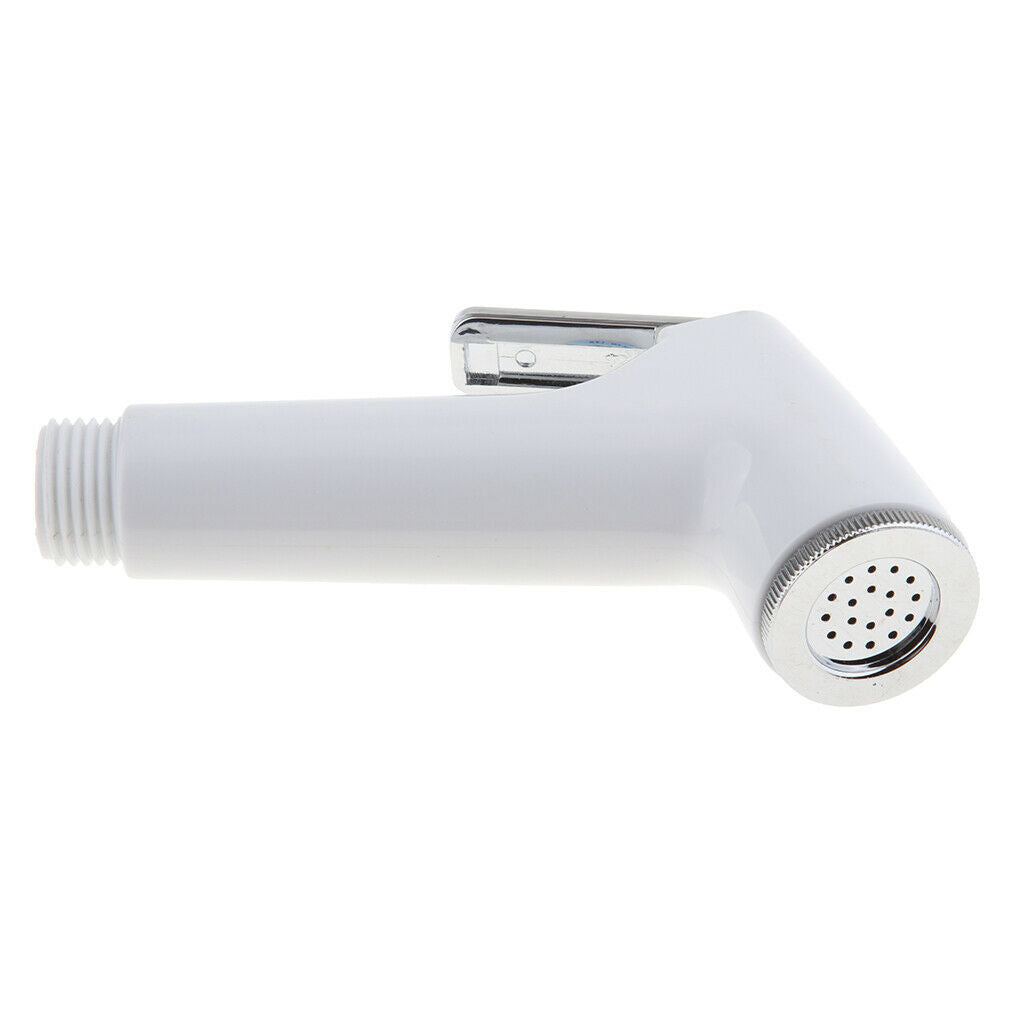 White Bidet Sprayer Handheld Bidet Shattaf Sprayer for Toilet Flushing Gardening