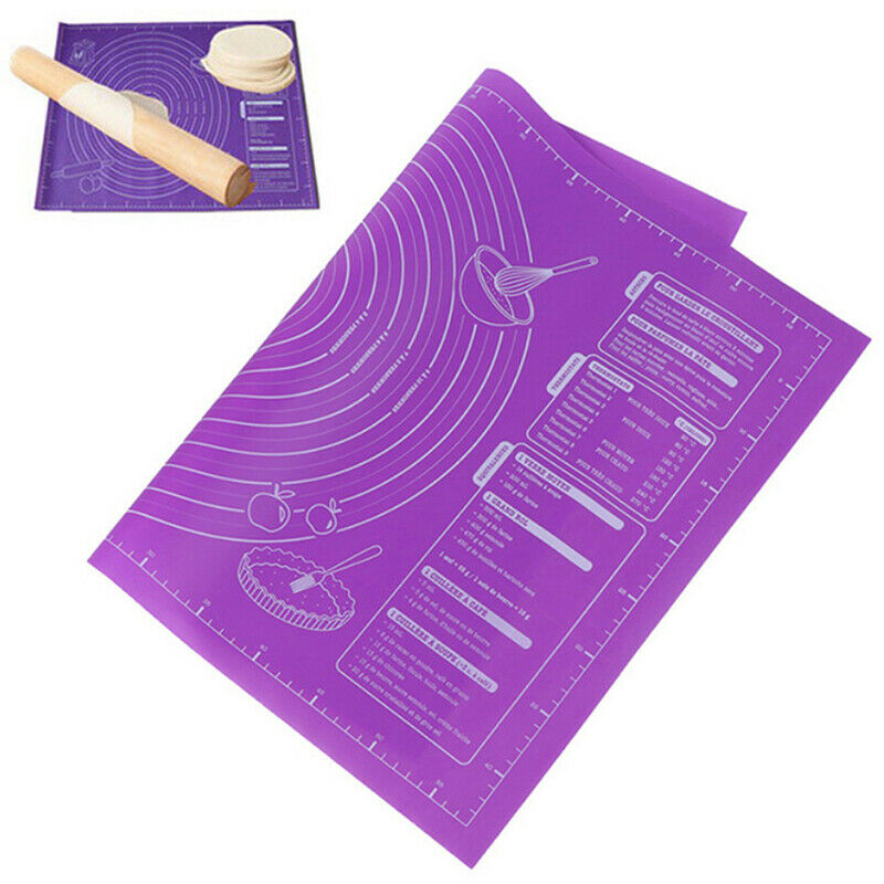 Silicone Baking Mat Pizza Dough Maker Pastry With Measurements Cooking ToolsFCA