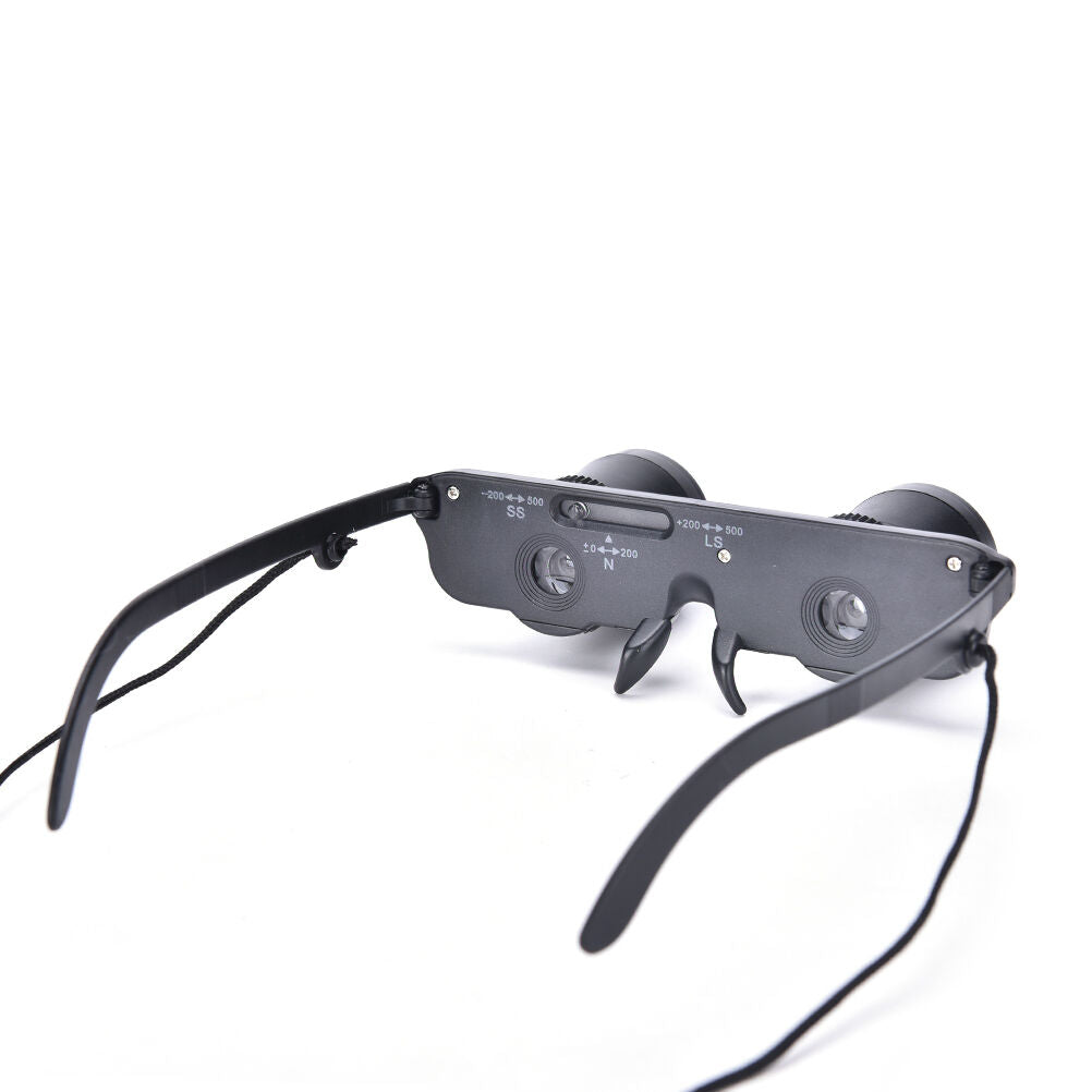 3x28 Magnifier Glasses Style Outdoor Fishing Optics Binoculars Telescope  JRADD