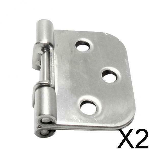 2X Boat Casting Strap Hinge Marine 316 Grade Stainless Steel
