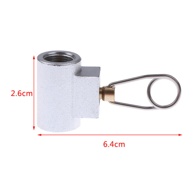 1X Camping Hiking Stove Adaptor Gas Tank Inflation Valve Convert Fuel Caniste SJ