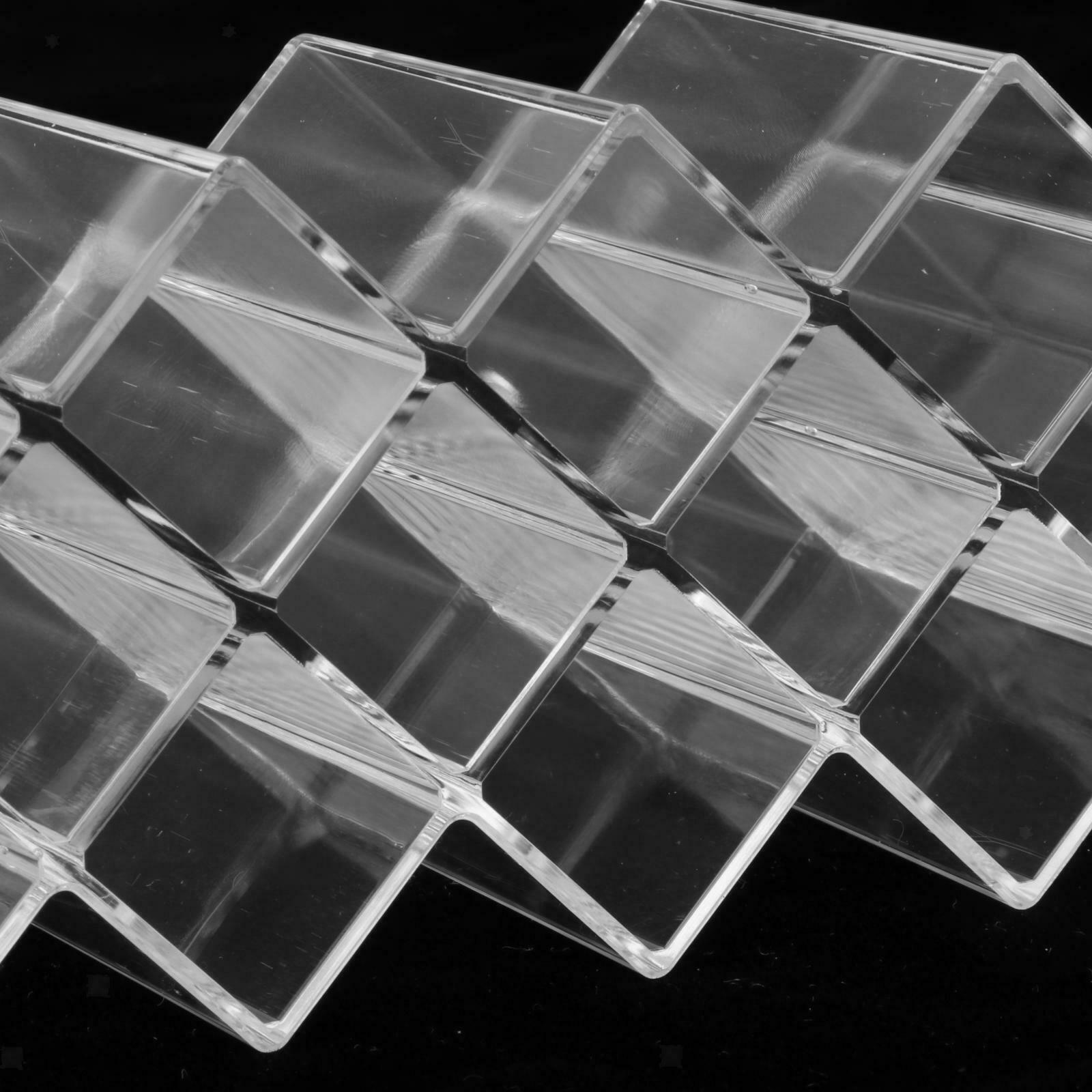1pc Clear 10 Grids Fish Shape Makeup Storage Lipstick Case Organizer Box