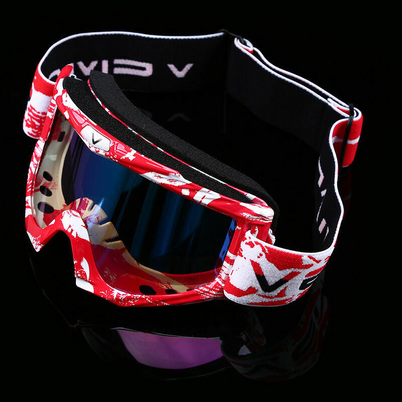 Motorcycle Motocross Riding Goggles ATV Dirt Bike Off Road Color Eyewear Glasses
