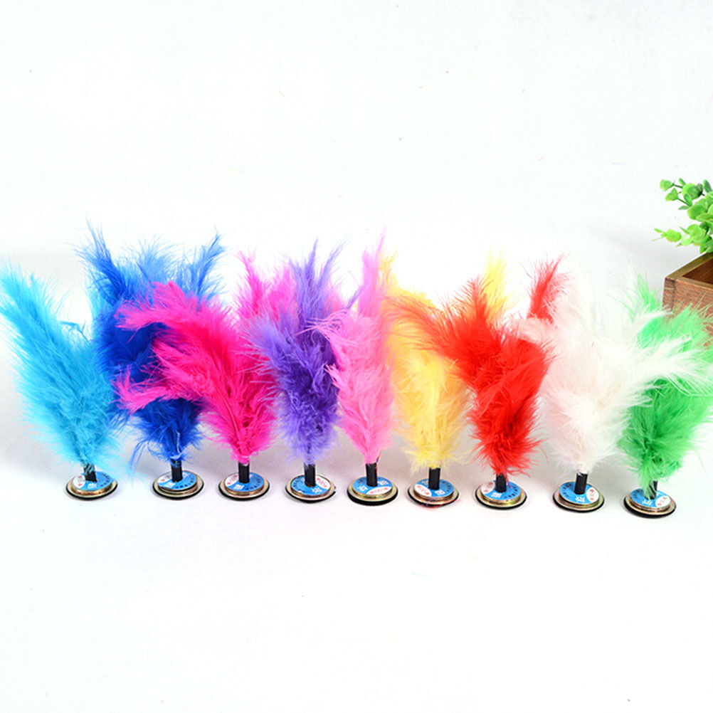 Colorful Feather Chinese  Kicking Shuttlecock Foot Exercise Outdoor Game .l8