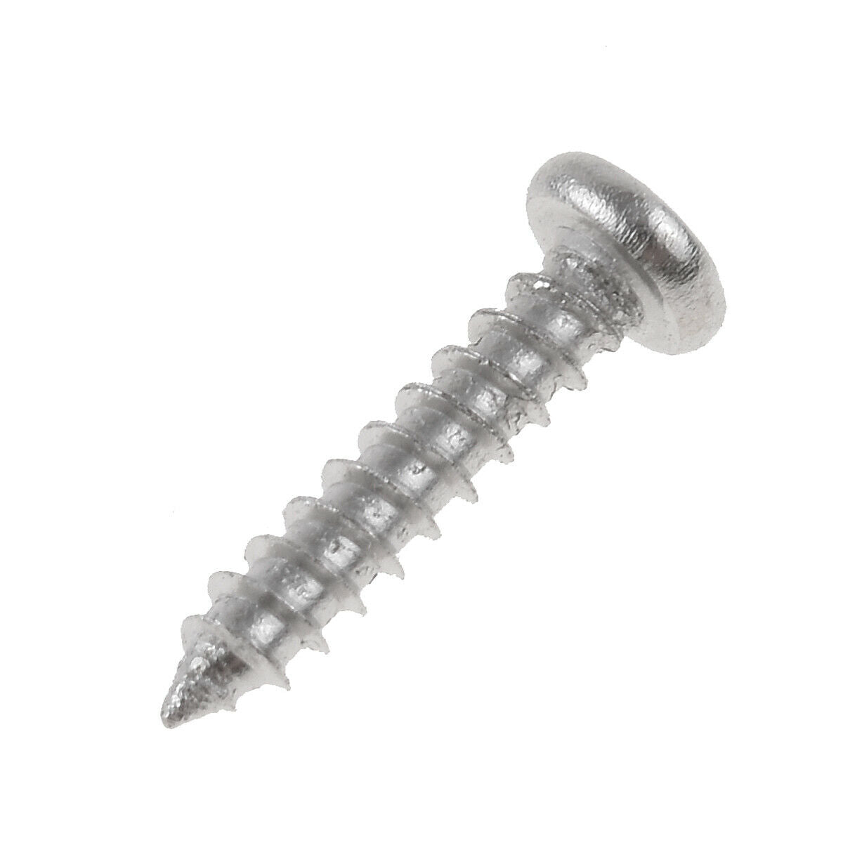20 Pcs Guitar Screws for Bass Pickguard Back Plate Tuning Pegs Jack Chrome