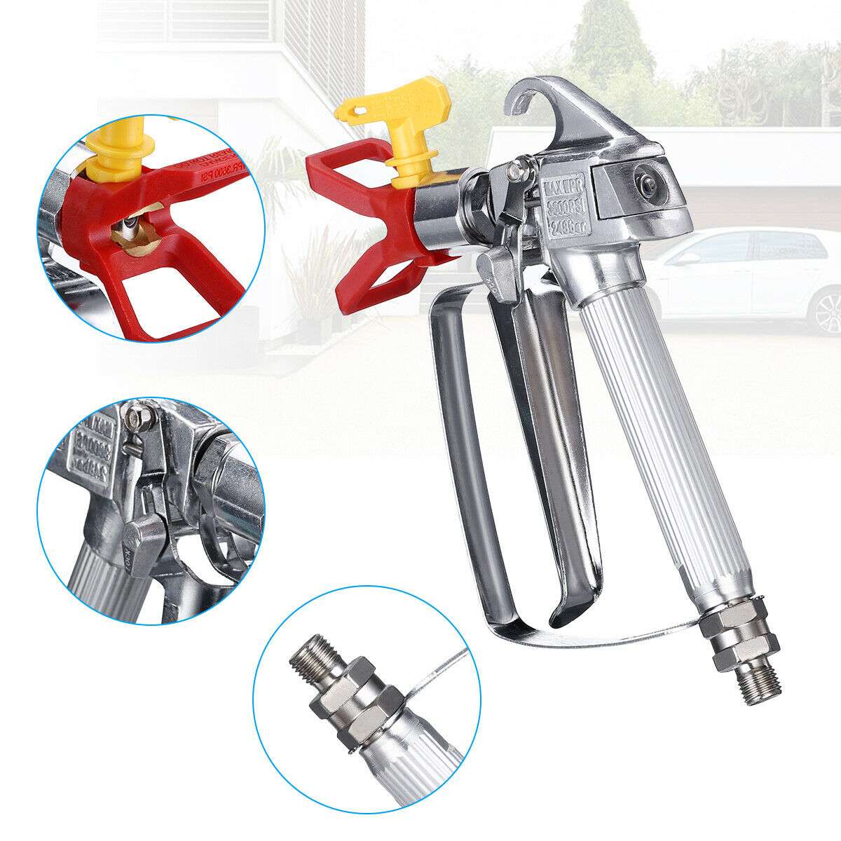 3600Psi Paint Paint Spray Gun High Pressure Airless Sprayer Accessories 517 Pit