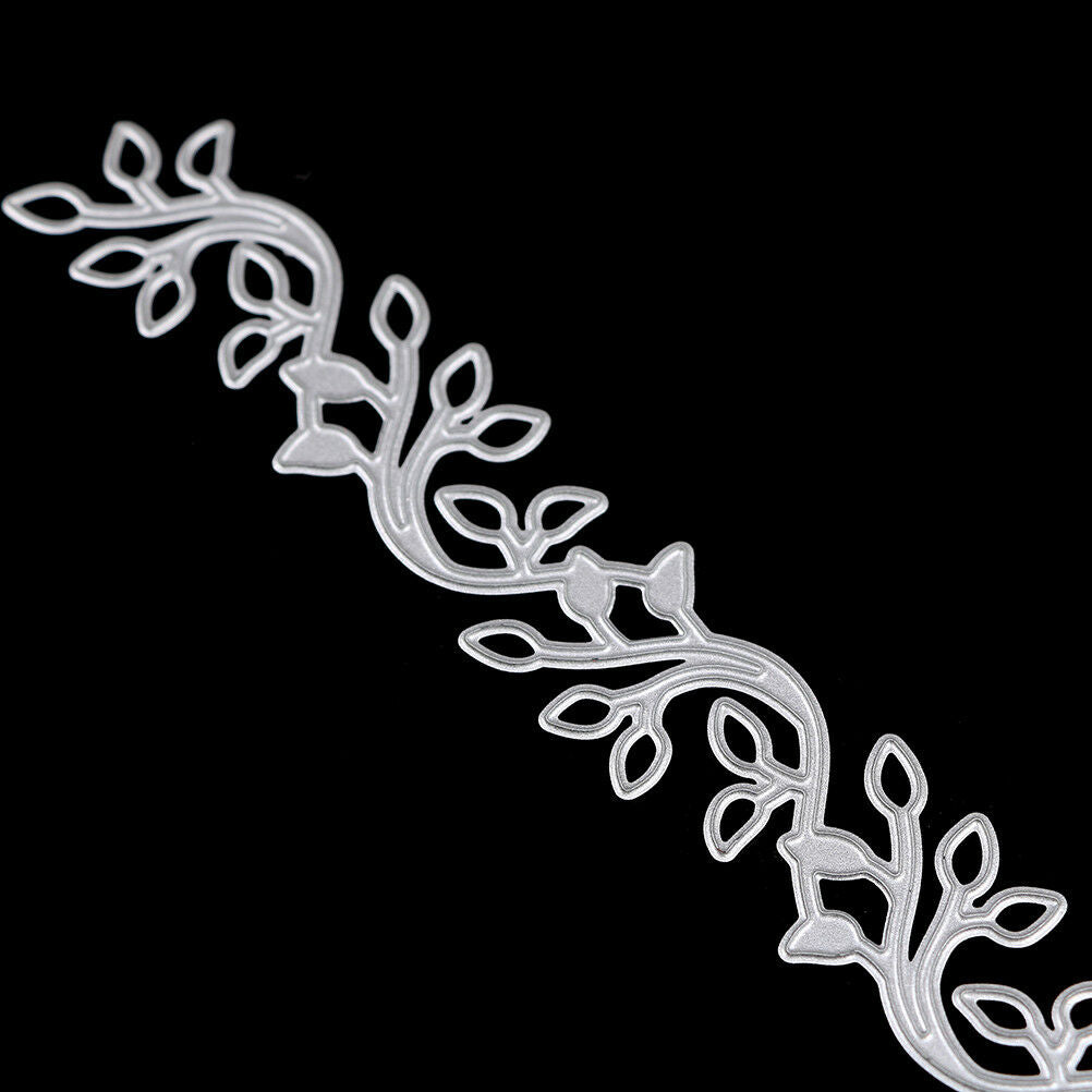Lace leaves decor Metal cutting dies stencil scrapbooking embossing album .l8