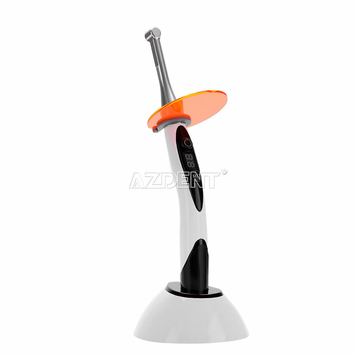Cordless Dental Curing Light Metal Head Large Capacity LED 1s 800-1500mw/cm²