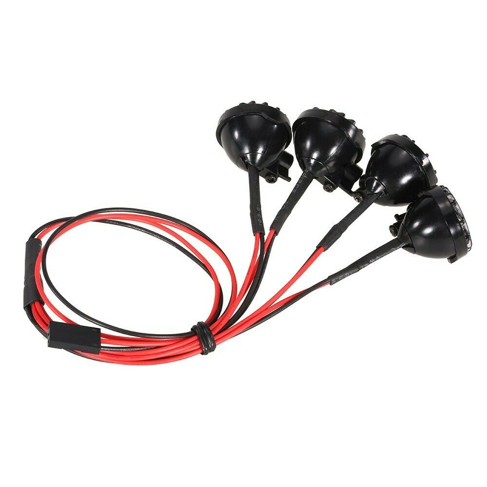 1/10 Roof Led Light 22mm Lanpshade For RC Crawlers Axial  Redcat Black