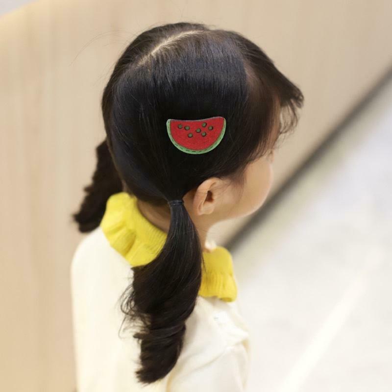 New Little Yellow Duck Radish Hairpin Childish Cute Side Clip Baby Girl Teens