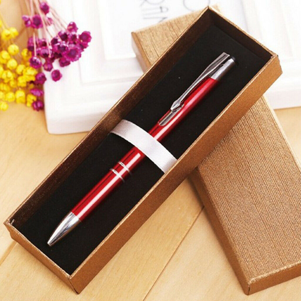 Signature Pen Box Fountain Pen Case Pen Gift Box for Ballpoints Jewelry