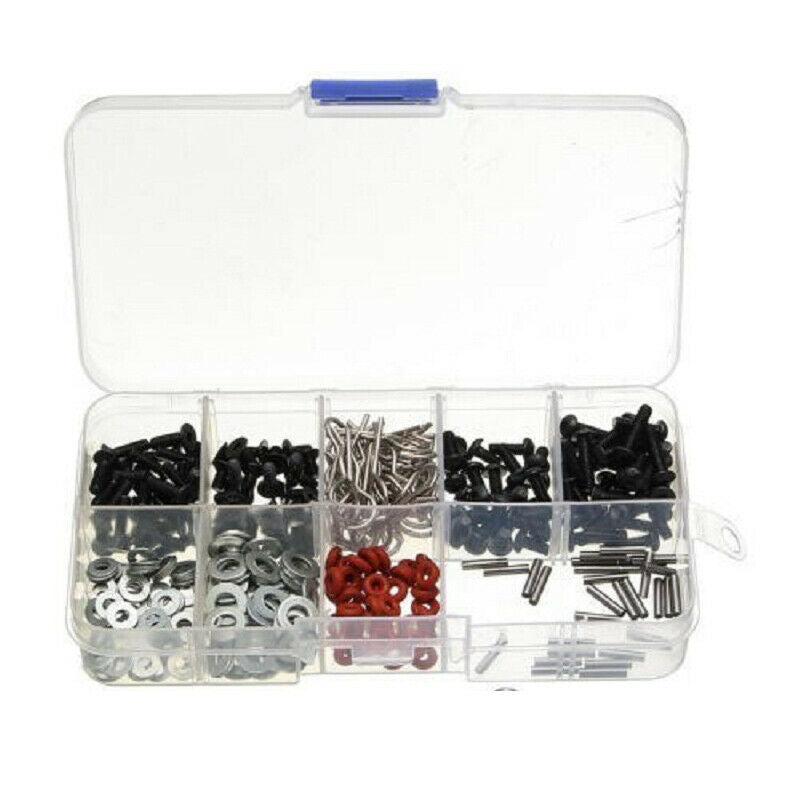 270PCS Special Repair Tool & Screws Box Set for 1/10 RC Car Variety of Sizes Kit