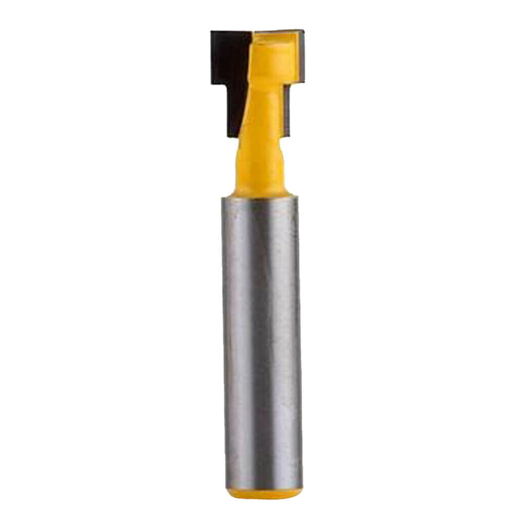 2Pcs Cutter Router Bit for 1/4" Hex  8mm Shank Grooving Milling Cutter