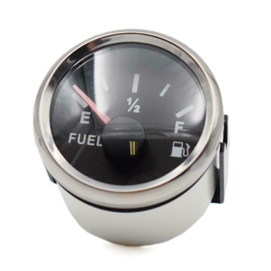 2'' Fuel Level Gauge 12V / 24V 240-33 ohms For Car Boat Marine Yacht Truck SUV