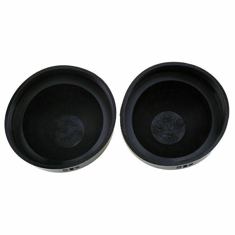 Pair 90mm Car LED HID Headlight Rubber Housing Seal Cap Dust TR34RI Cover Set