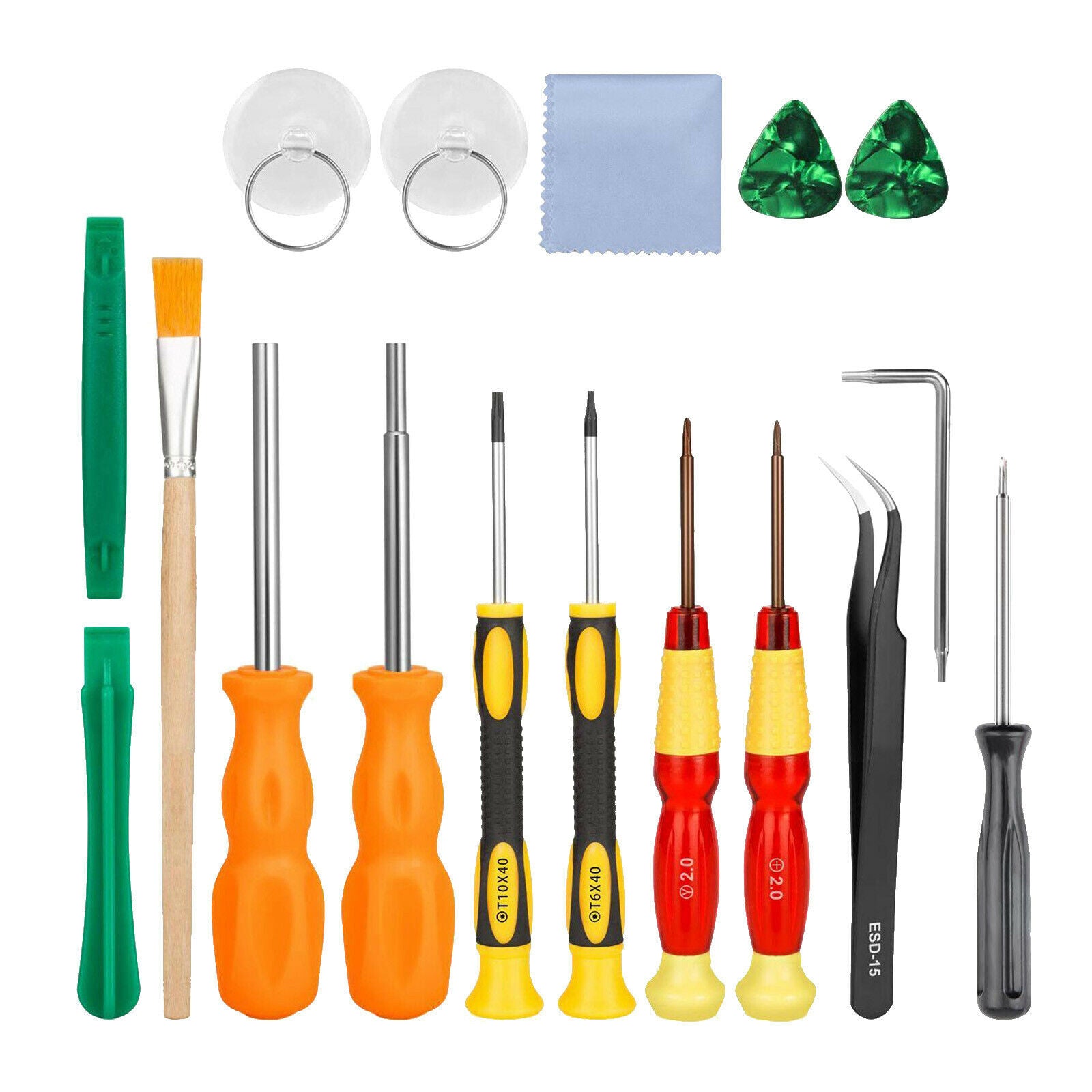 17Pcs Professional Screwdriver Set for Nintendo Screwdrivers   Repair Tool