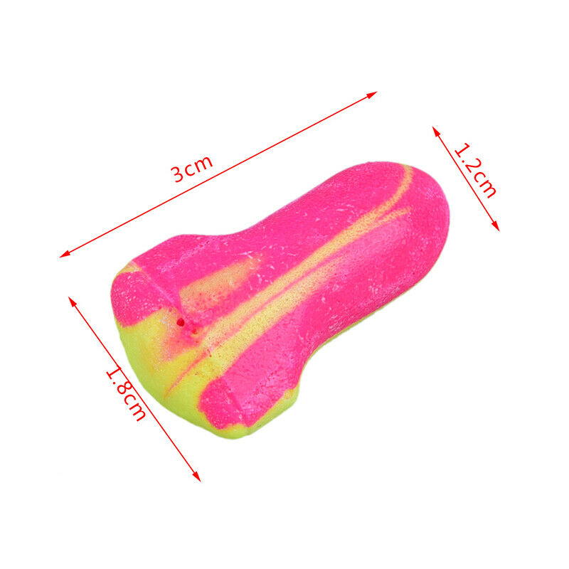 10Pairs Ear Plugs Foam Anti Noise Ear Plugs Ear Protectors Soundproof Earpl SJ