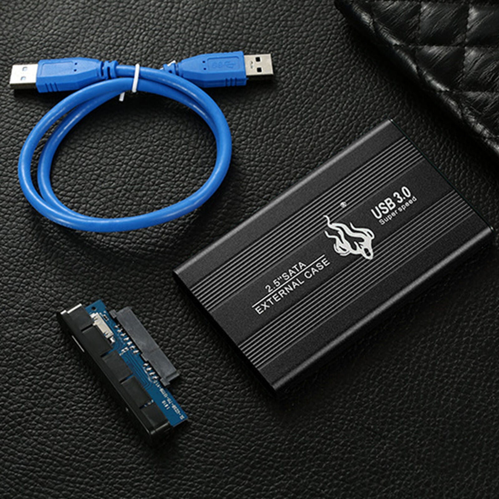 USB 3.0 2TB External Hard Drive Disk HDD 2.5'' For PC Laptop Portable Black