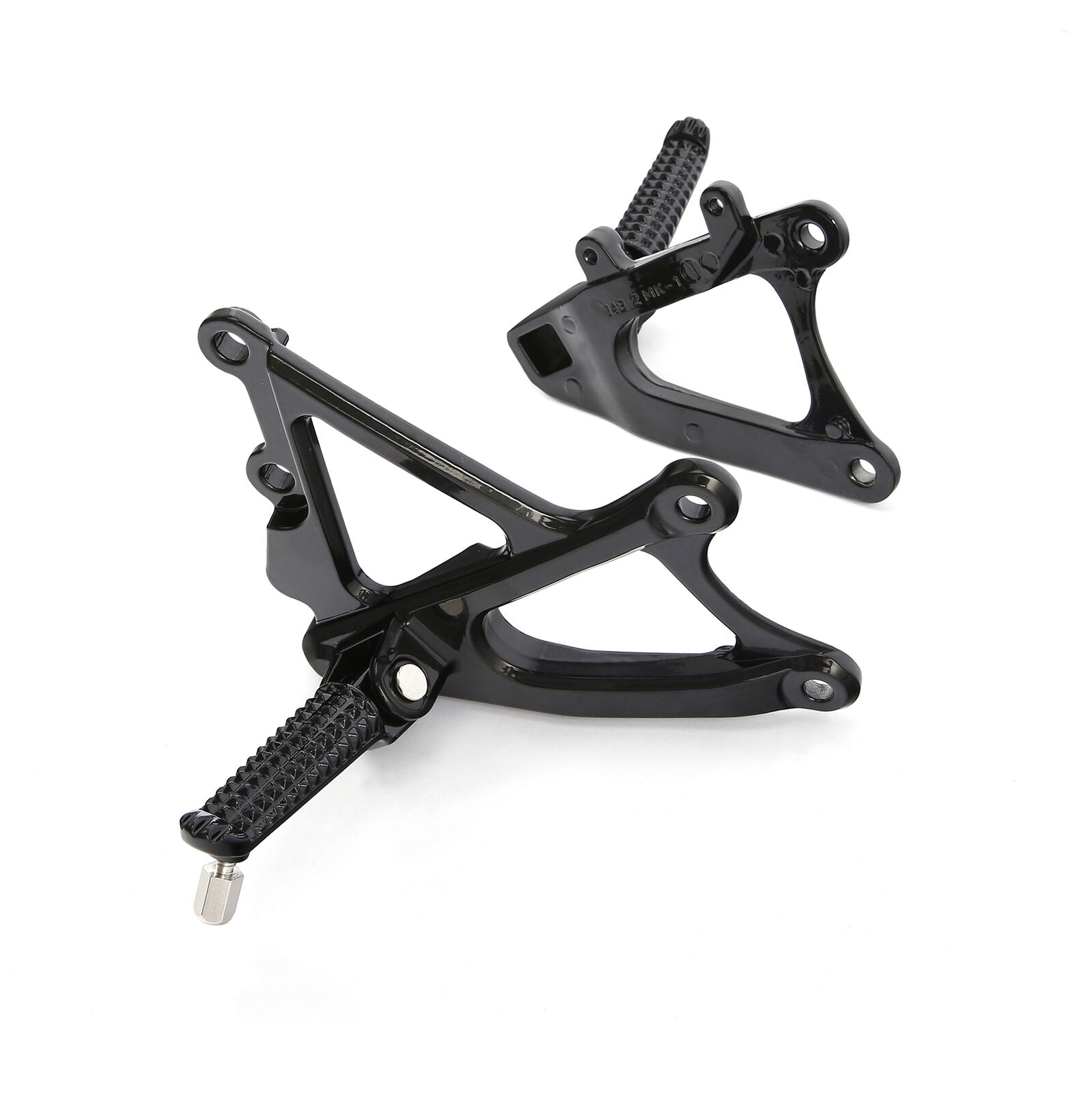 Front Footrest Footpegs Bracket Fit For Yamaha YZF R1 YZF-R1 2009-2014 13 12