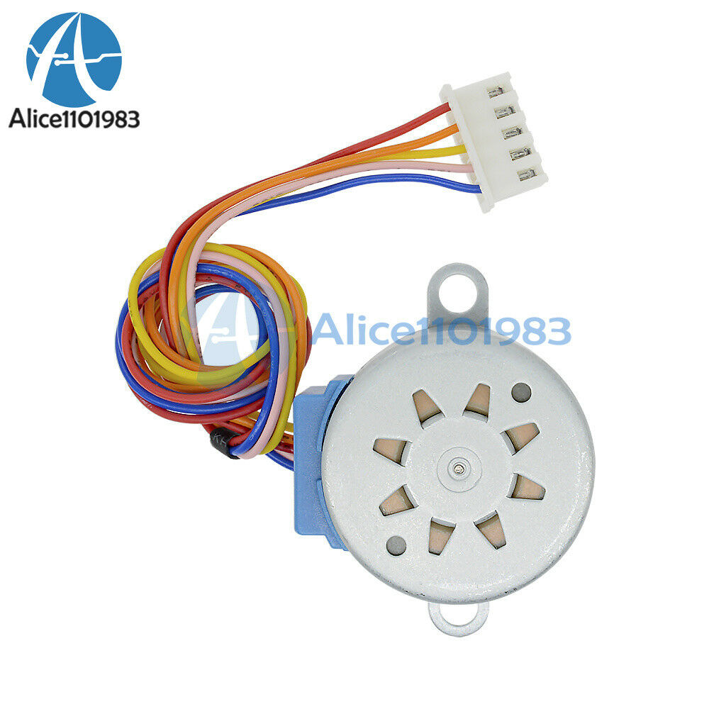 4 Phase DC12V Step Motor Reduction 28BYJ-48 Valve Gear Stepper Motor For Arduino