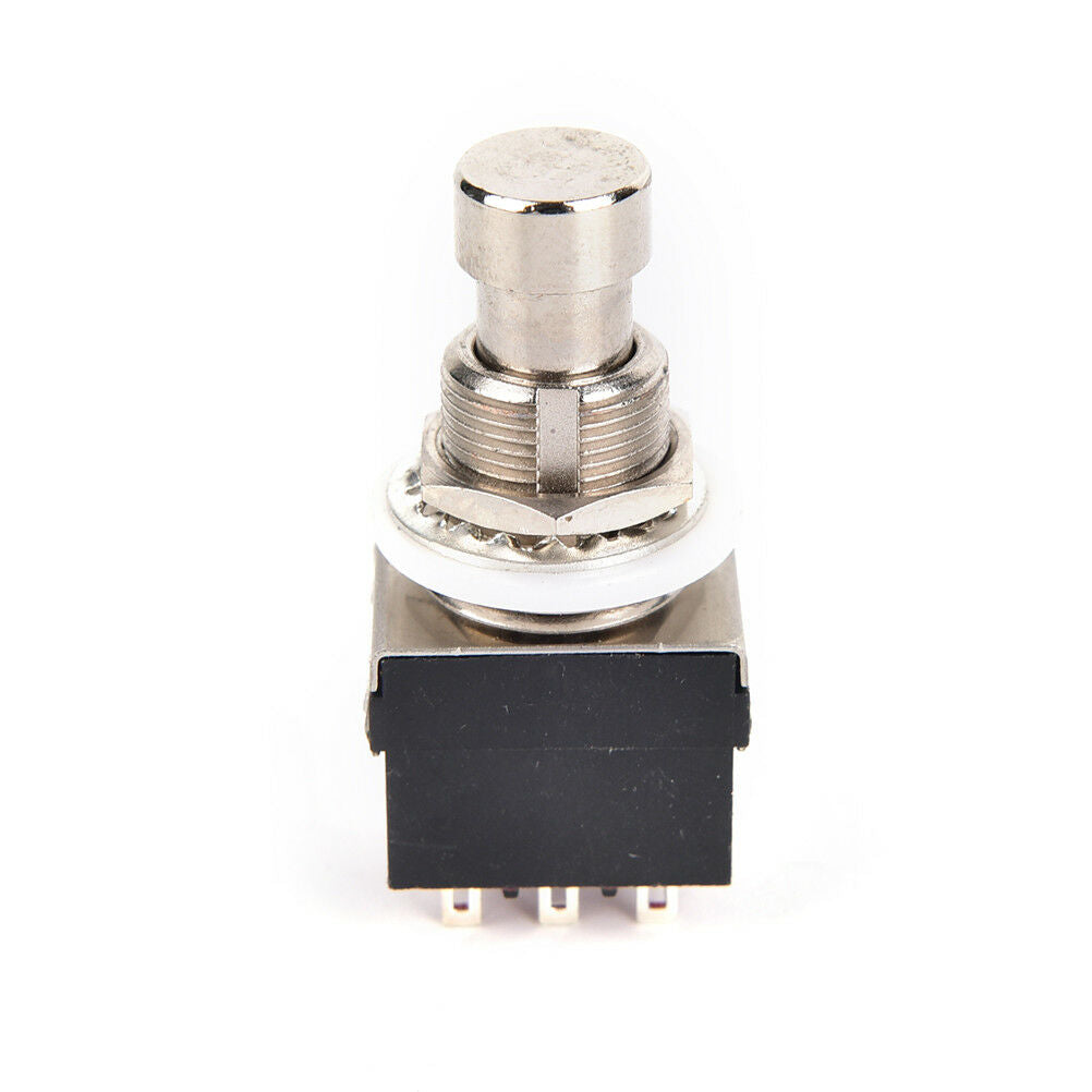 9-pin 3PDT Guitar Effects Pedal Box Stomp Foot Metal Switch True Bypass b.l8