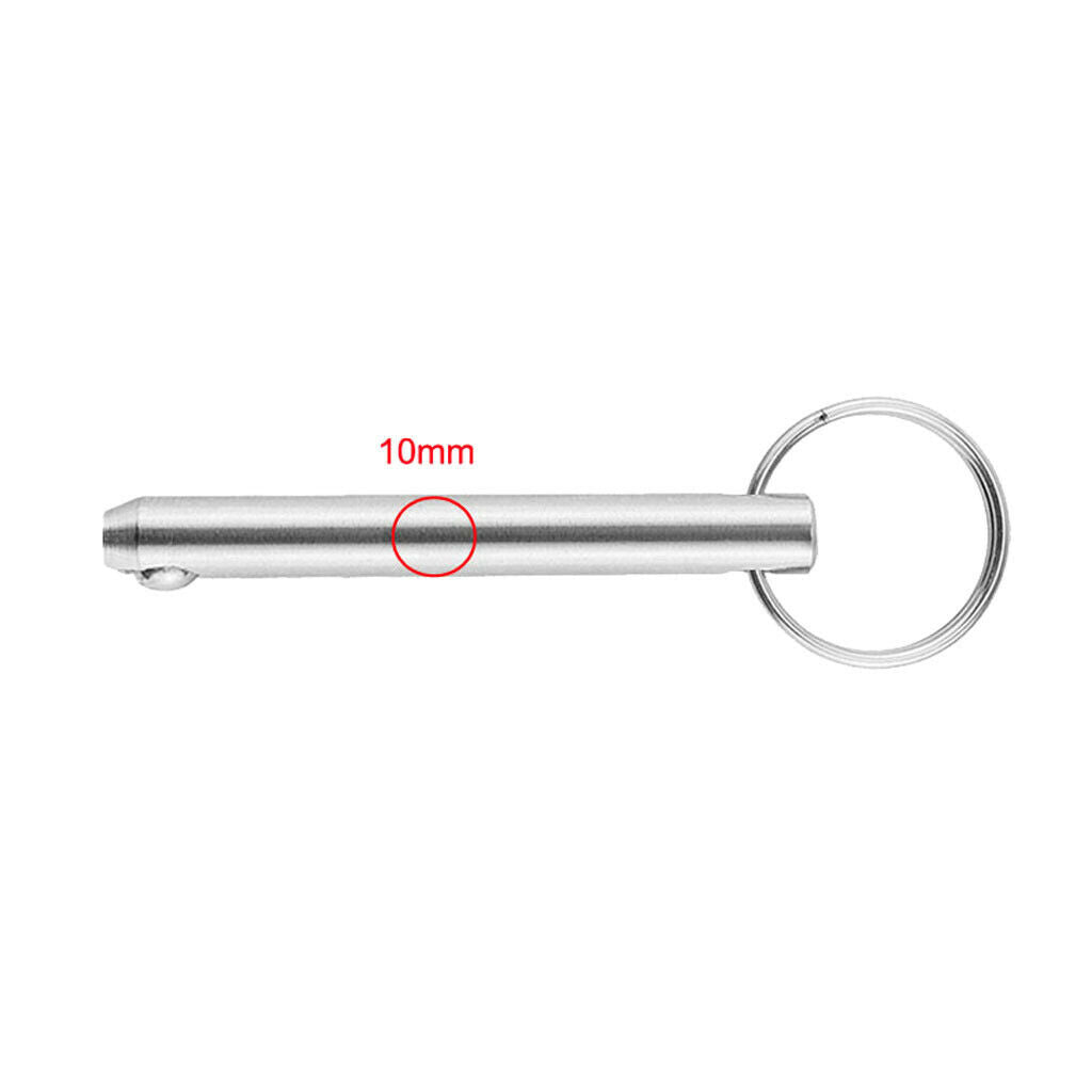 5pcs Boat Marine Kayak Quick Release Pin 316 Stainless Steel 10 x100mm