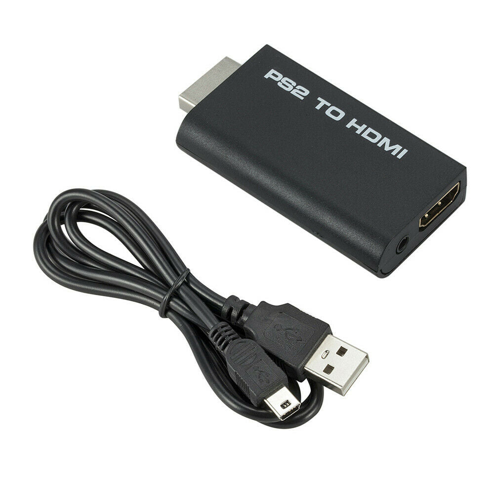 For PS2 to HDMI-compatible Converter Game With Audio and Video Console Adapter