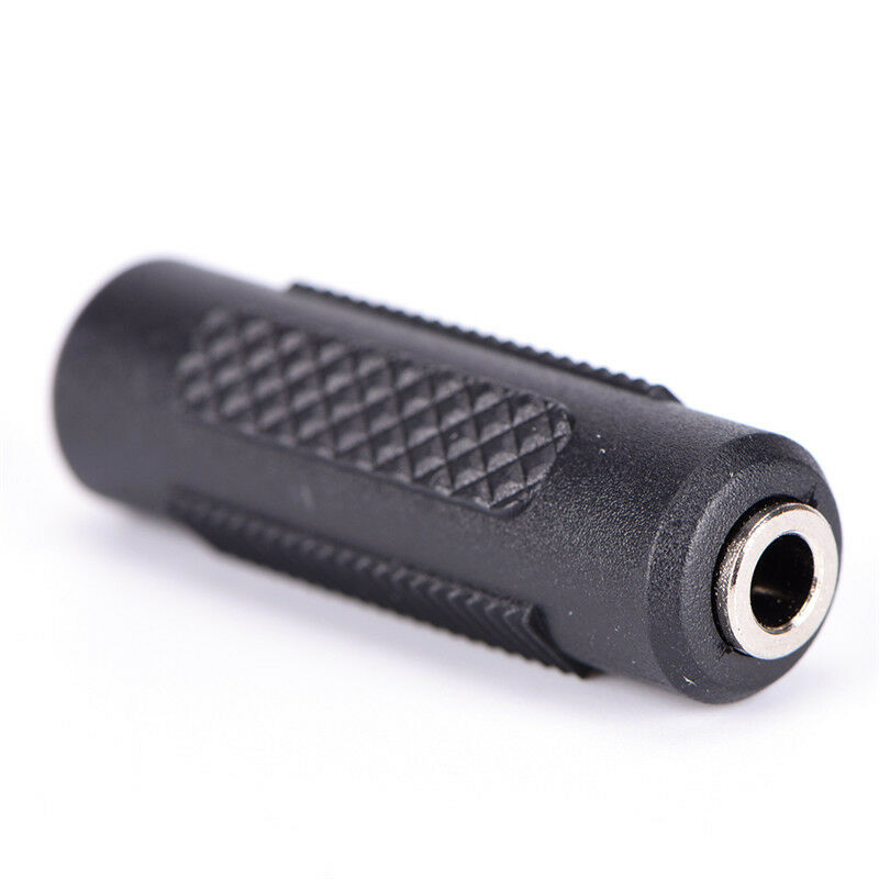 stereo 3.5mm aux female to female audio converter coupler adapters connect.l8