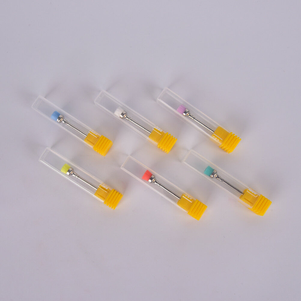 2Pcs Drill Brush Electric Nail Art File Drill Bit For Cleaning Brush ManicurY1