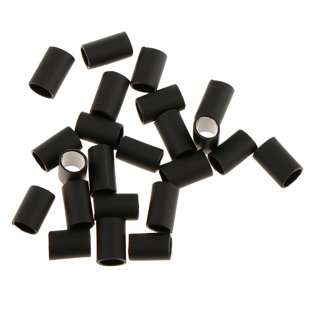 200PCS 6mm Glue Lined Heat Shrink Tubing Micro Rings Links Beads