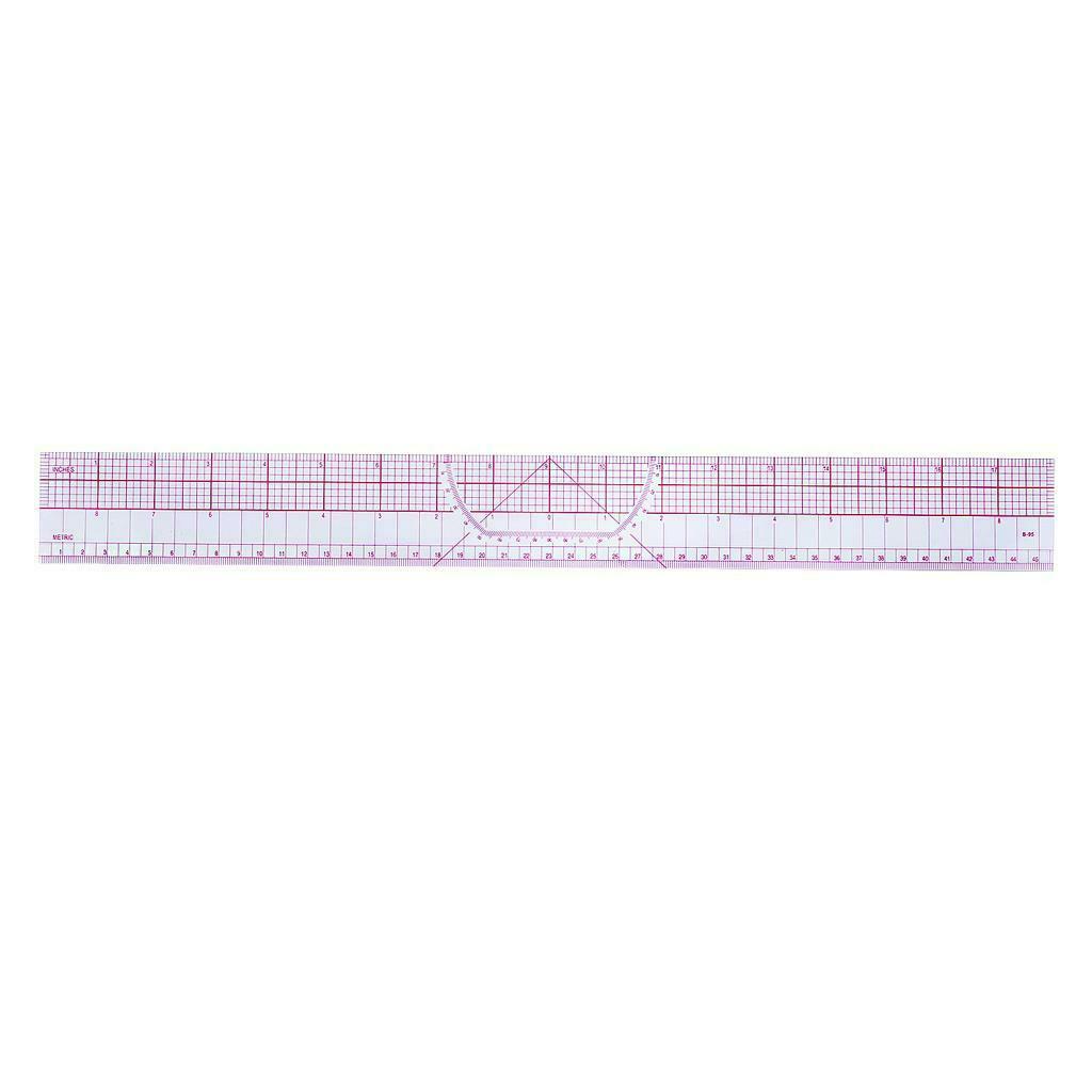 13pcs Multi-Style Design Drawing Comma Line Straight French Curve Ruler Set