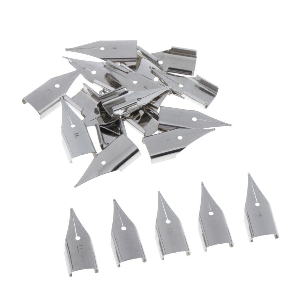 20 pieces 0.5 mm pen nibs replacement nibs for fountain pens
