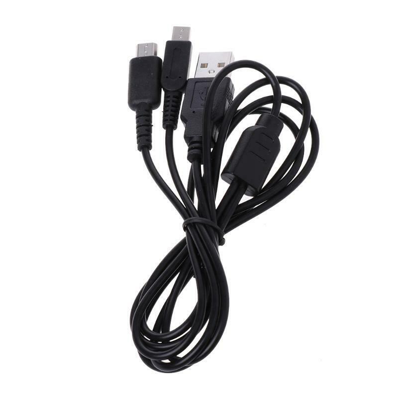 2-In-1 USB Power Charging Cable Y-Splitter Cord For 3DS NDSI DS Lite