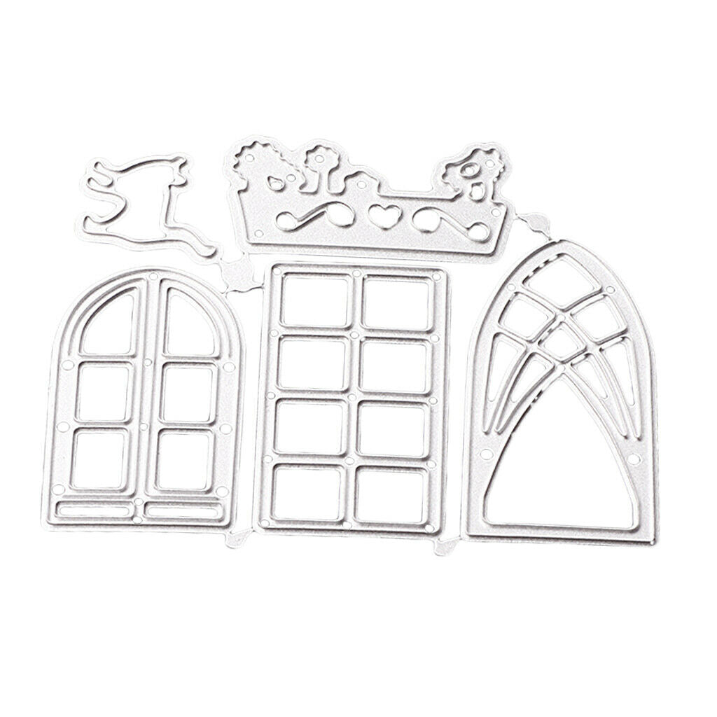 Cat Window Metal Cutting Dies Mould Stencil For Photo Album Decoration