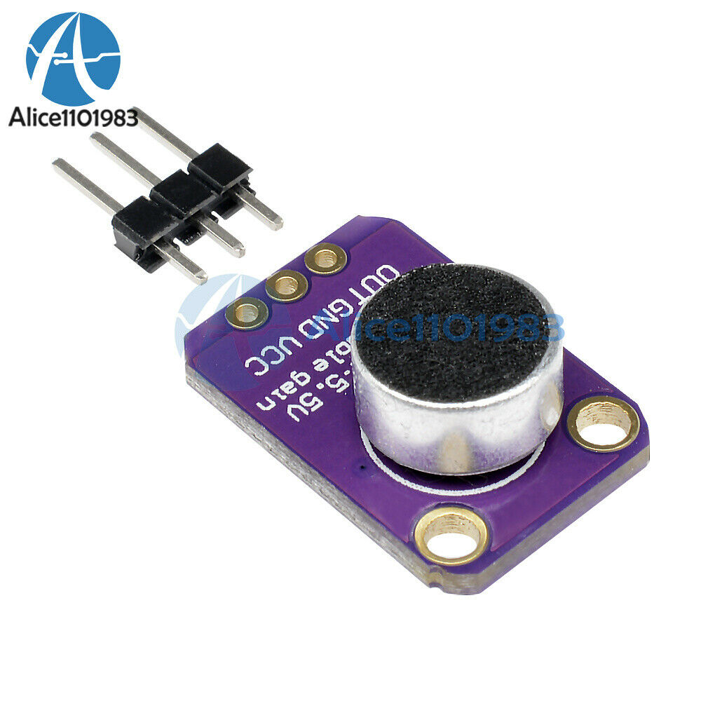 5PCS GY-MAX4466 Electret Microphone Amplifier with Adjustable Gain for Arduino