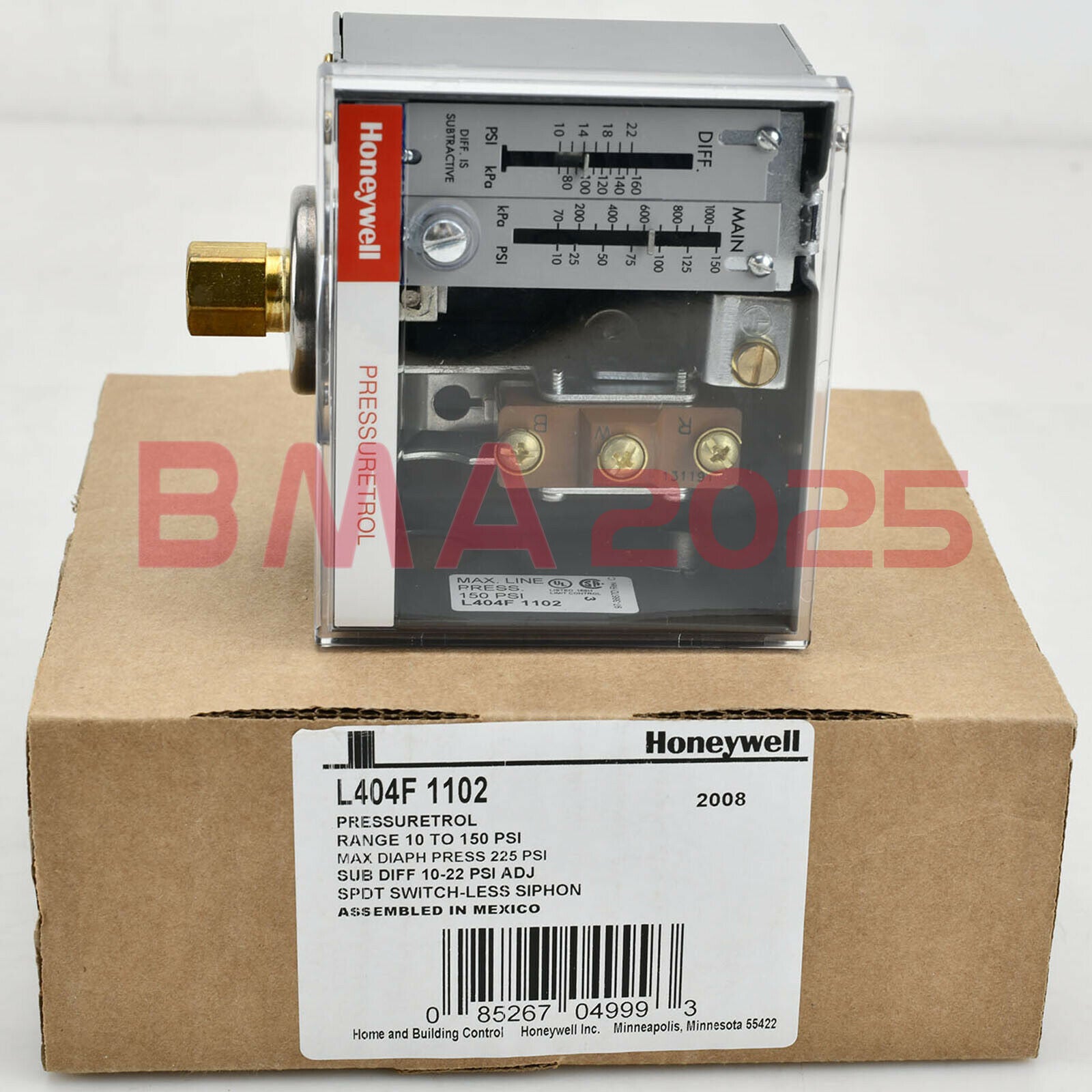 1PC New L404F 1102 Pressure switch 1 year warranty DHL free Ship L404F1102 HY9T