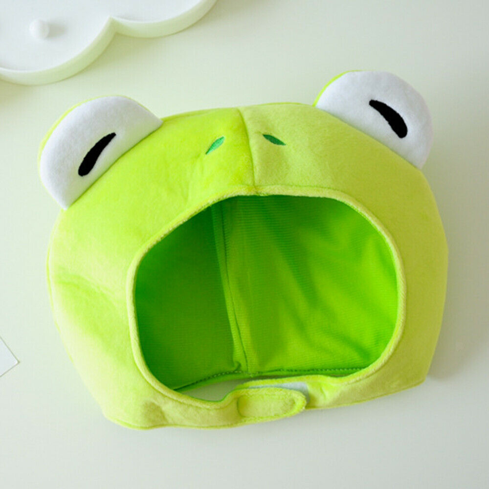 2pcs Bunny Ear Hat Plush Head Warmer Party Funny Frog   Beanie New Year