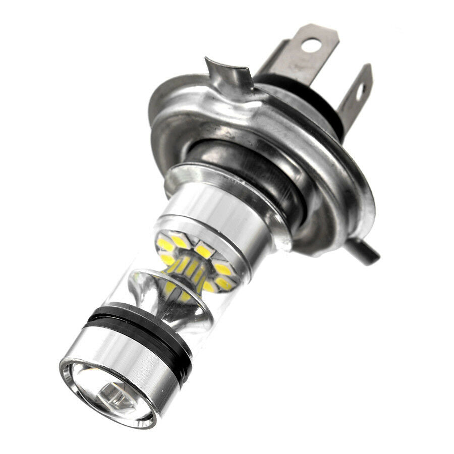 2x 360Â° 1157/H4 Car 3030 LED Headlight Driving Brake Light Bulb 100W 6000K White