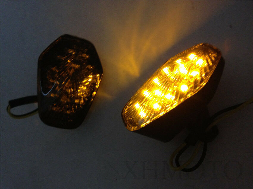 Clear LED Turn Signal lights for SUZUKI GSXR 600 750 1000 2001 2002 2003 2004