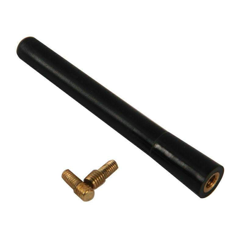 Universal Car Short Stubby Antenna Aerial Replace AM FM Radio Mast Screw Type