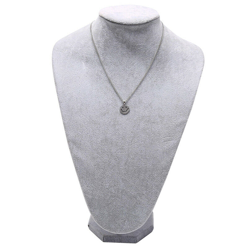 New Punk Chain Hip Hop Goth Style Necklace A Smile Face Pendant Jewel.l8