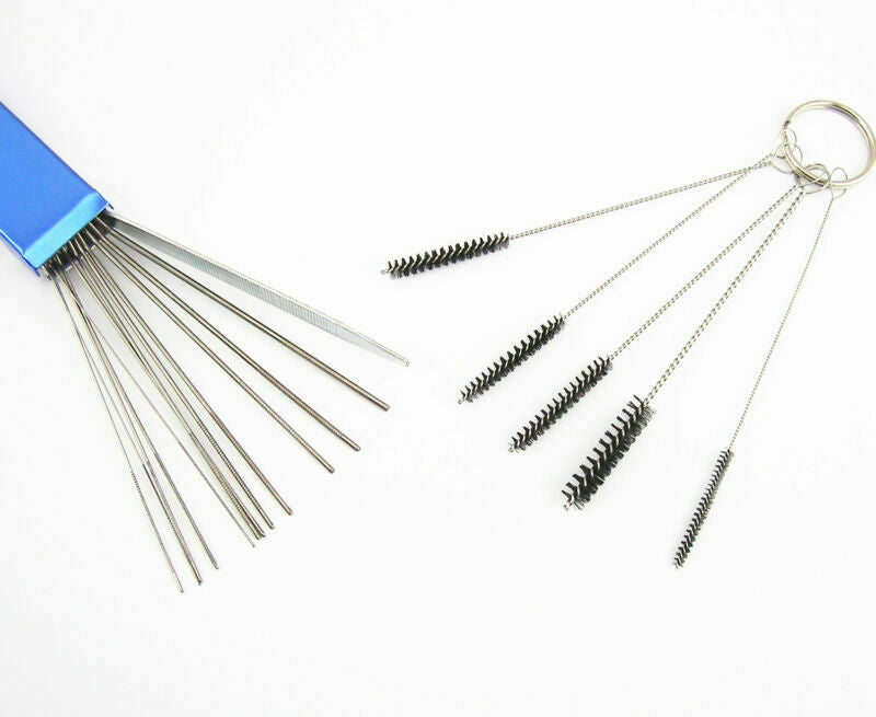 Motorcycle Engine Carburetor Carbon Dirt Removal Cleaning Tools Kit