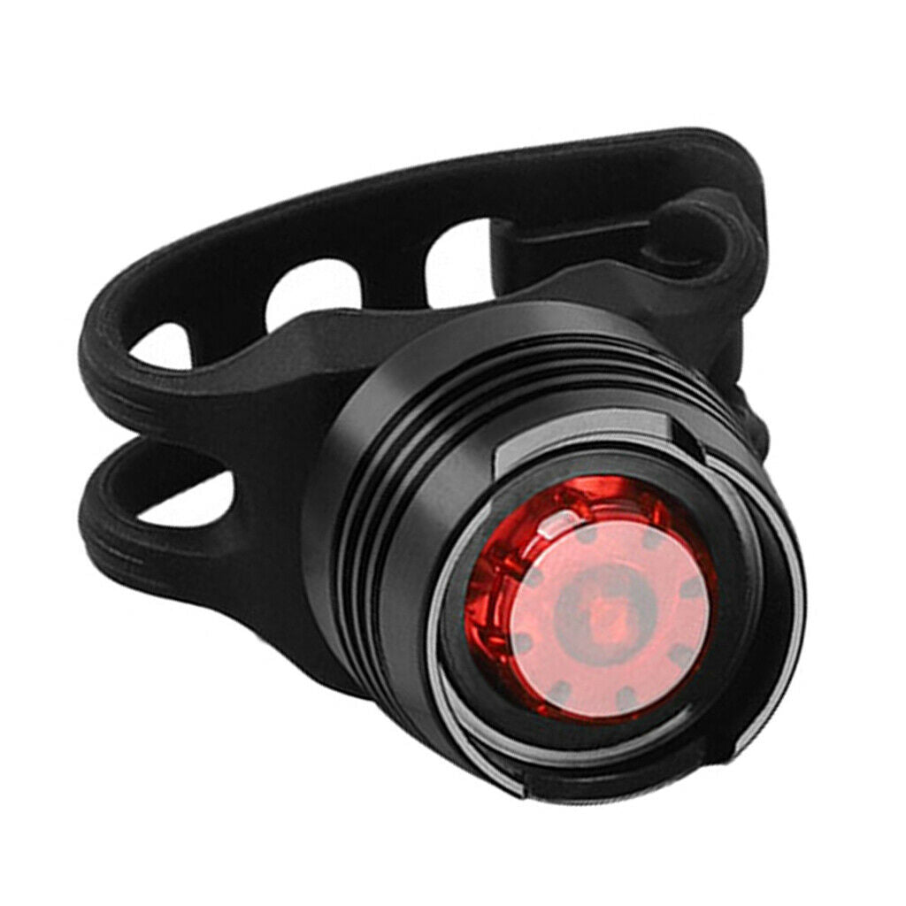 Bike Rear Light Tail Light IPX-4 Waterproof Strap-on Easy to Install 27g