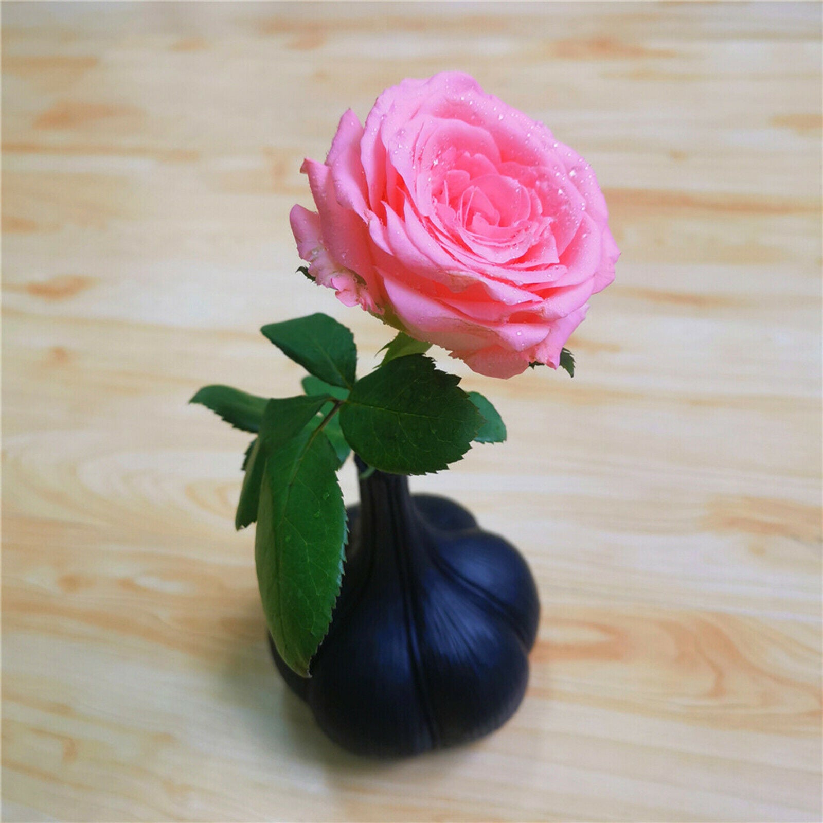 Simple Geometric Garlic Small Bud Vase Desktop Modern Office Decorative Vase