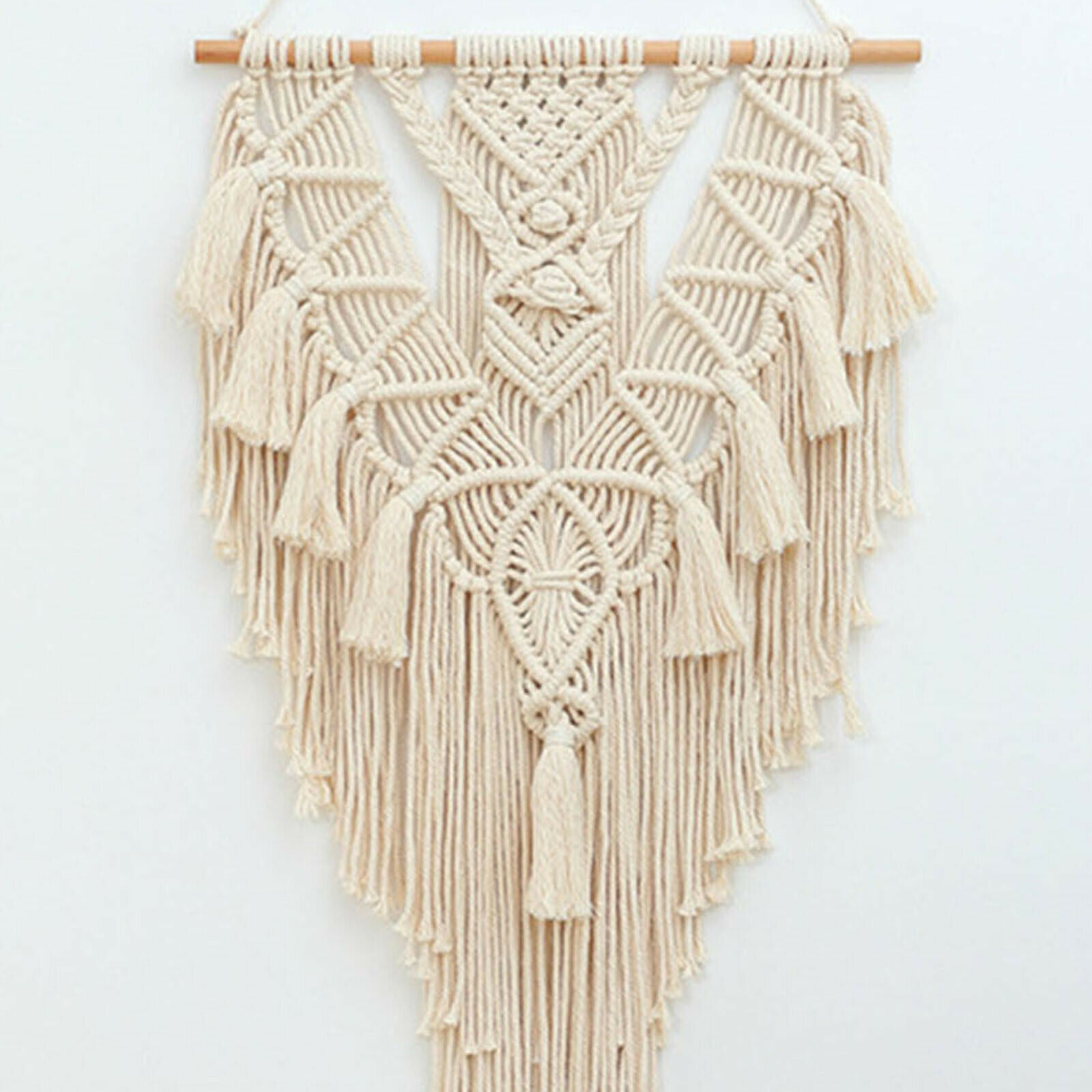 Macrame Woven Wall Hanging Tapestry Boho Chic Bohemian Home Decor Handmades