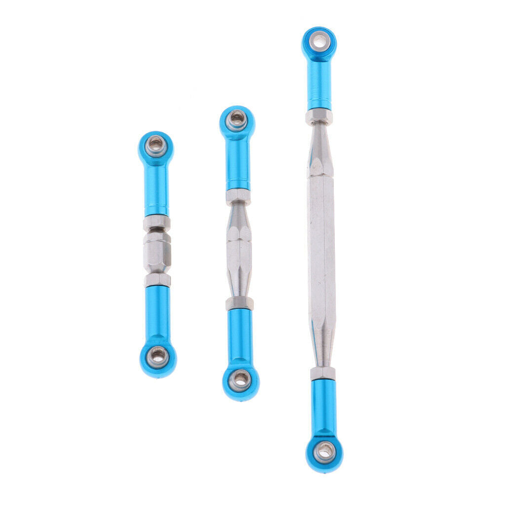9x Steering Rod Front / Rear Drawbar for Wltoys 12428 FY-03