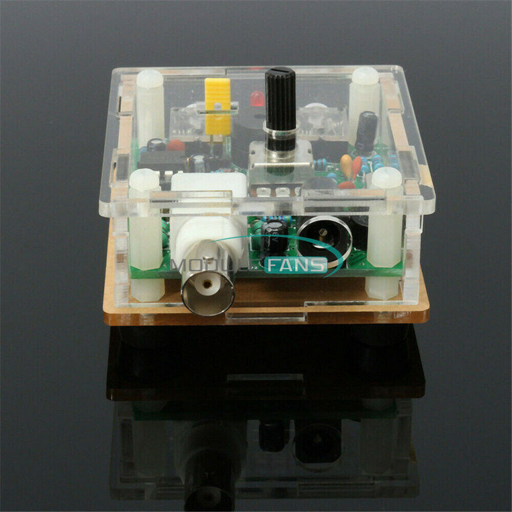 DC9-13.8V S-PIXIE CW QRP Shortwave Radio Transceiver 7.023Mhz DIY Assembled Case